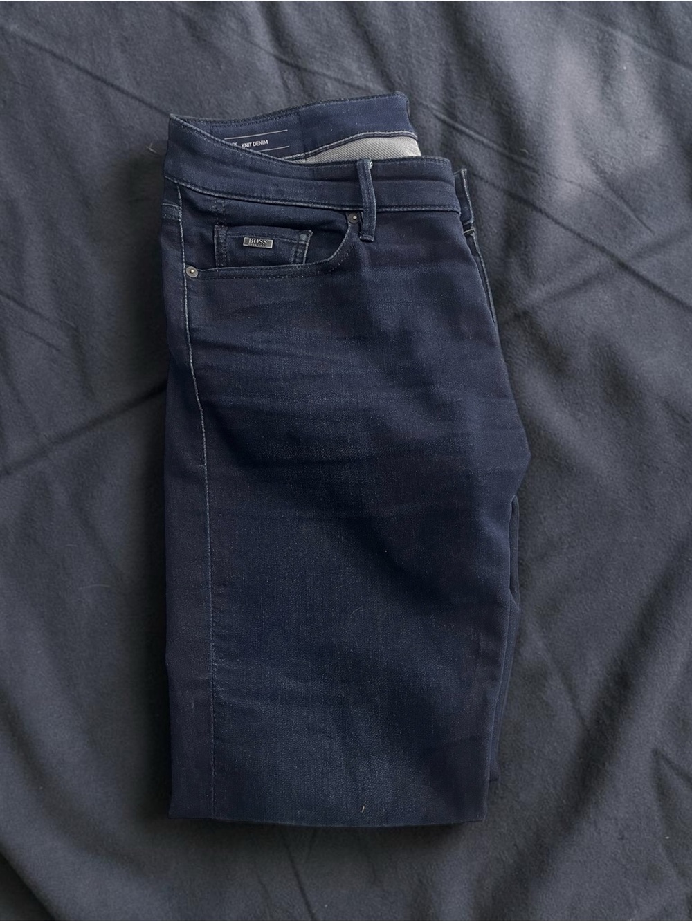 Hugo Boss Men's Navy Skinny Jeans
